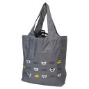 エコバッグ ねずみのANDY ワイド底板付きエコバッグ ファッショナブル アンディ カミオジャパン お買い物かばん 折りたたみ マシュマロポップ