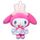 マスコット マイメロディ ミニぬいぐるみボールチェーン 推し活アニマル学園 サンリオ ナカジマ プレゼント マシュマロポップ