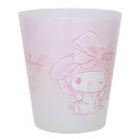 プラカップ マイメロディ ドットタンブラー 水彩ビッグリボン サンリオ ティーズファクトリー 割れにくいコップ マシュマロポップ