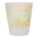 プラカップ ポムポムプリン ドットタンブラー 水彩ビッグリボン サンリオ ティーズファクトリー 割れにくいコップ マシュマロポップ