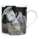 マグカップ ワンピース モノクロームマグ ルフィ 少年ジャンプ 金正陶器 プレゼント ギフト 食器 アニメ マシュマロポップ