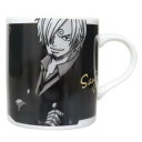 マグカップ ワンピース モノクロームマグ サンジ 少年ジャンプ 金正陶器 プレゼント ギフト 食器 アニメ マシュマロポップ