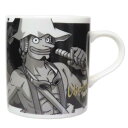 マグカップ ワンピース モノクロームマグ ウソップ 少年ジャンプ 金正陶器 プレゼント ギフト 食器 アニメ マシュマロポップ