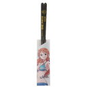 おはし ワンピース クリア箸 ナミ 少年ジャンプ 金正陶器 プレゼント お箸 アニメメール便可 マシュマロポップ