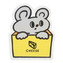 ステッカー Daffy CREATORS CIRCUS クリエイターズサーカス Vol.3 チーズinマウス maruuun フロンティア 耐水 耐光 デコシール ダイカットシール スマホステッカー メール便可 マシュマロポップ