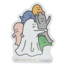 ステッカー PERCENTAGE DESIGN CREATORS CIRCUS クリエイターズサーカス Vol.3 WE ARE GOOD GHOSTS フロンティア 耐水 耐光 デコシール ダイカットシール スマホステッカー メール便可 マシュマロポップ