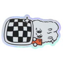 ステッカー JOLLYGEE STUDIO CREATORS CIRCUS クリエイターズサーカス Vol.3 BLANKET LYGEE フロンティア 耐水 耐光 デコシール ダイカットシール スマホステッカー メール便可 マシュマロポップ(3)