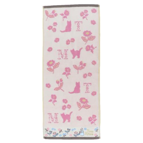 フェイスタオル ピーターラビット 無撚糸 スチームシャーリングロングタオル ロイヤルキトゥンズ 丸眞 ..