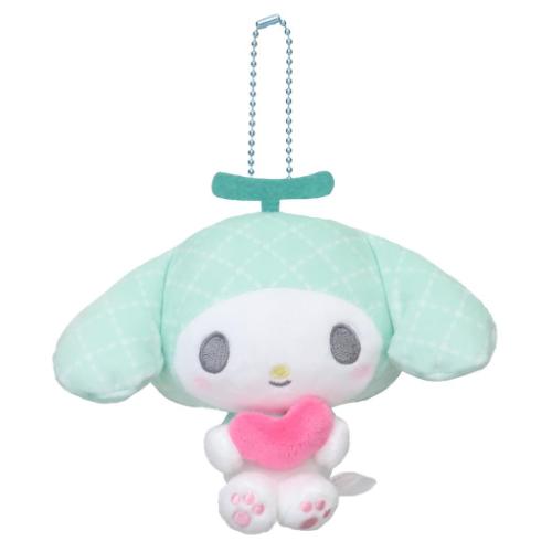 マスコット マイメロディ ミニぬいぐるみボールチェーン ガーリーポップハート GR サンリオ ナカジマ プレゼント マシュマロポップ