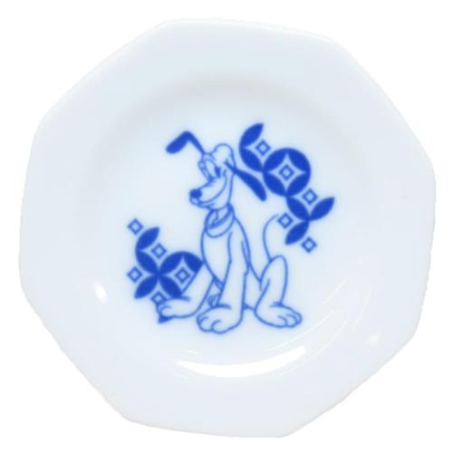小皿 プルート 豆皿 ディズニー 三郷陶器 小粋染付 メール便可 マシュマロポップ