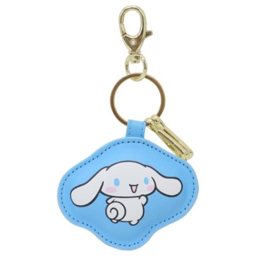 キーホルダー シナモロール ミラー付きぷっくりキーリング サンリオ カミオジャパン 鍵ホルダー メール..