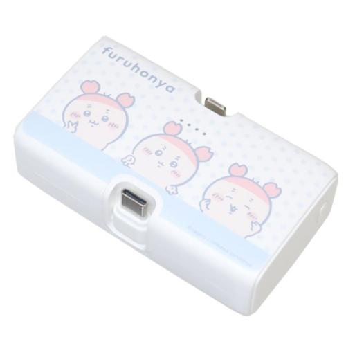 モバイルバッテリー ちいかわ Lightning Type-C コネクタ付き リチウムイオン充電器 4000mAh 古本屋 グルマンディーズ PSE適合品 マシ...