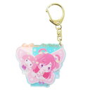 キーリング Yes! プリキュア5 GoGo! サンリオキャラクターズ オーロラアクリルキーホルダー キュアドリーム マイメロディ バンダイ プレゼント メール便可 マシュマロポップ