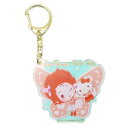 キーリング Yes! プリキュア5 GoGo! サンリオキャラクターズ オーロラアクリルキーホルダー キュアルージュ ハローキティ バンダイ プレゼント メール便可 マシュマロポップ