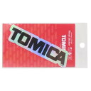 ダイカットシール トミカ ホログラムステッカー 英文トミカロゴ TOMICA ゼネラルステッカー デコシール メール便可 マシュマロポップ