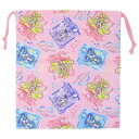 巾着袋 キミとアイドルプリキュア 巾着L プリキュア マルヨシ 新学期準備雑貨 アニメメール便可 マシュマロポップ