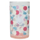ガラスコップ ミッフィー タンブラー ピンク MIFFY FRUITS ディックブルーナ 金正陶器 プレゼント 絵本 マシュマロポップ