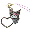 スマホアクセ クロミ リングチャーム ピンクブラックパーティ サンリオ グルマンディーズ スマホリング メール便可 マシュマロポップ
