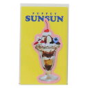 ビニールシール パペットスンスン ダイカットミニステッカー パフェ PUPPET SUNSUN ゼネラルステッカー 耐水耐光 デコステッカー メール便可 マシュマロポップ