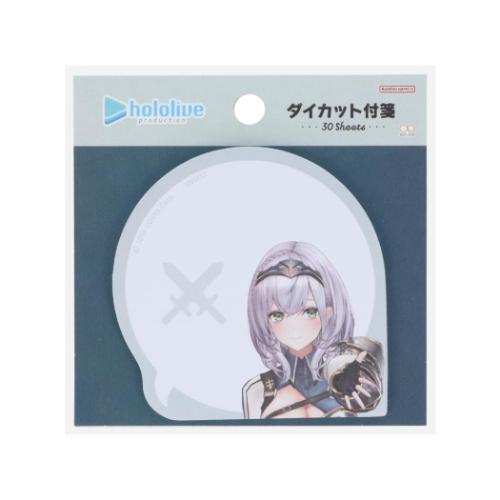 ふせん ホロライブプロダクション ダイカット付箋 白銀ノエル サンスター文具 事務用品 アニメメール便可 マシュマロポップ