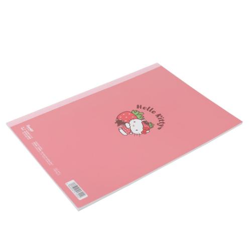 自由帳 ハローキティ B5じゆうちょう いちご帽子 サンリオ 山野紙業 新学期準備文具 白無地ノート メール便可 マシュマロポップ