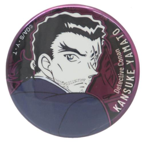 缶バッジ 名探偵コナン メタリック缶バッジ vol.3 大和敢助 少年サンデー アイアップ コレクション雑貨 アニメメール便可 マシュマロポップ
