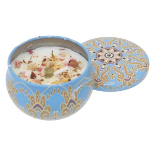 キャンドル フレグランスキャンドル 缶入り ワイルドWブルーベリー トモコーポレーション ギフト プレ..