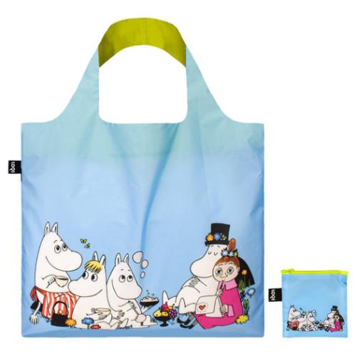 エコバッグ ムーミン Bag Family LOQI ローキー 北欧 エーワイ お買い物バッグ メール便可 マシュマロポップ