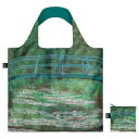 エコバッグ クロード モネ Bag Japanese Footbridge LOQI ローキー エーワイ CLAUDE MONET お買い物バッグ メール便可 マシュマロポップ