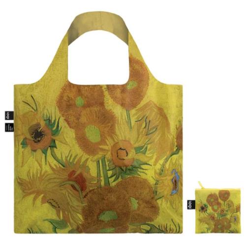 エコバッグ フィンセント ファン ゴッホ Bag Sunflowers LOQI ローキー エーワイ VINCENT VAN GOGH お..