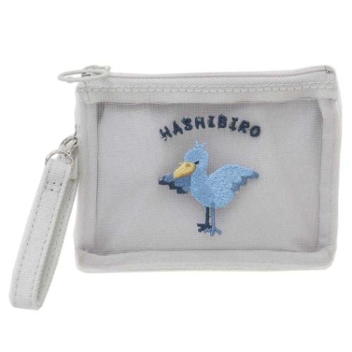 小銭入れ＆定期入れ レアアニマル リール付きデイリーポーチ ハシビロコウ アニマル クーリア パスケー..