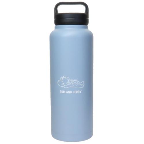 保温保冷水筒 トムとジェリー スクリューハンドル付きマグボトル 1200ml おひるね ワーナーブラザース ..