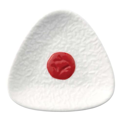 小皿 おにぎり小皿 うめ デコレ 豆皿 取り皿 ミニプレート マシュマロポップ