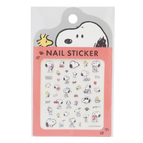 コスメ雑貨 スヌーピー ネイルステッカー ピーナッツ カミオジャパン かわいい メール便可 マシュマロ..