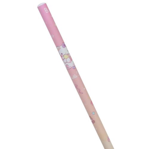 鉛筆 ハローキティ マット軸鉛筆B SWEET DREAM サンリオ カミオジャパン 新学期準備文具 メール便可 マシュマロポップ