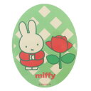 ダイカットシール ミッフィー キャラクターステッカー バラ ディックブルーナ スモールプラネット デコシール 耐水性 絵本メール便可 マシュマロポップ