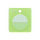 付箋 ふせん mitte リーフグリーン サンスター文具 新学期準備文具 シンプル メール便可 マシュマロポップ