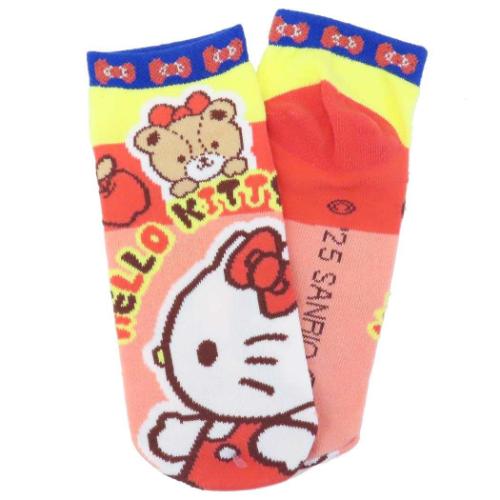 楽天ガールズ雑貨通販マシュマロポップ女性用靴下 ハローキティ ソックス レディース サイドフェイス サンリオ ジェイズプランニング かわいい メール便可 マシュマロポップ