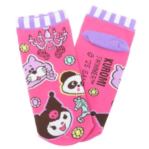 女性用靴下 SWIMMER クロミ ソックス レディース ジュエル サンリオ ジェイズプランニング かわいい メール便可 マシュマロポップ 女性用靴下 SWIMMER クロミ ソックス レディース ジュエル サンリオ ジェイズプランニング かわいい メール便可 マシュマロポップ