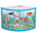 グリーティングカード 立体カード 金魚アクアリウム 日本ホールマーク サマーグリーティングカード 透明立体 暑中見舞い メール便可 マシュマロポップ