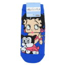 女性用靴下 ベティブープ キャラックス レディースソックス 相棒 BETTY BOOP スモールプラネット かわいい メール便可 マシュマロポップ(4)