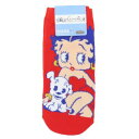女性用靴下 ベティブープ キャラックス レディースソックス なかよし BETTY BOOP スモールプラネット かわいい メール便可 マシュマロポップ