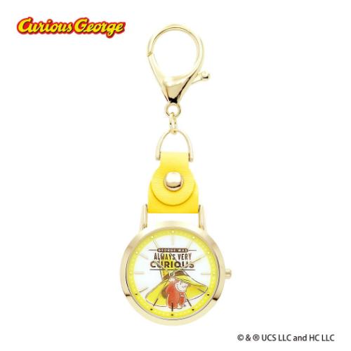 キーホルダー時計 おさるのジョー�