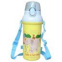 水筒 おさるのジョージ 抗菌食洗器対応直飲プラワンタッチボトル 480ml ZOO スケーター 子供 遠足 絵本 マシュマロポップ(3)