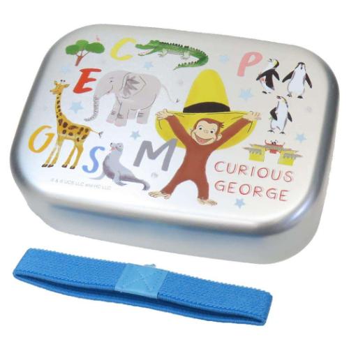 お弁当箱 おさるのジョージ アルミ弁当箱 370ml スケーター 新学期準備 絵本 マシュマロポップ