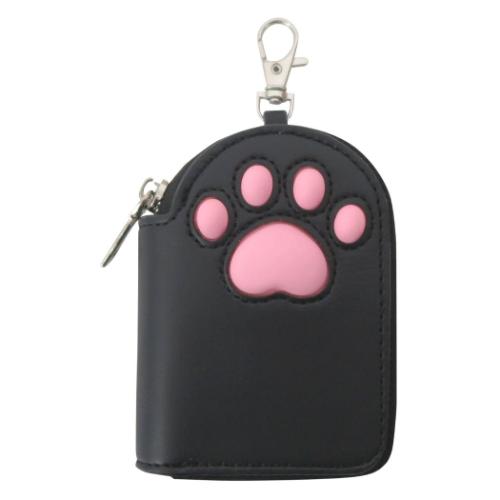 キーケース 肉球スマートキーケース ぷにっ ねこ 三金商事 MEIHO 鍵入れ 鍵ケース カー用品 かわいい ..