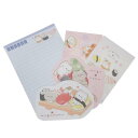 レターセット もぐにゃん ダイカットレター おすしやさん カミオジャパン 新学期準備文具 かわいい メール便可 マシュマロポップ