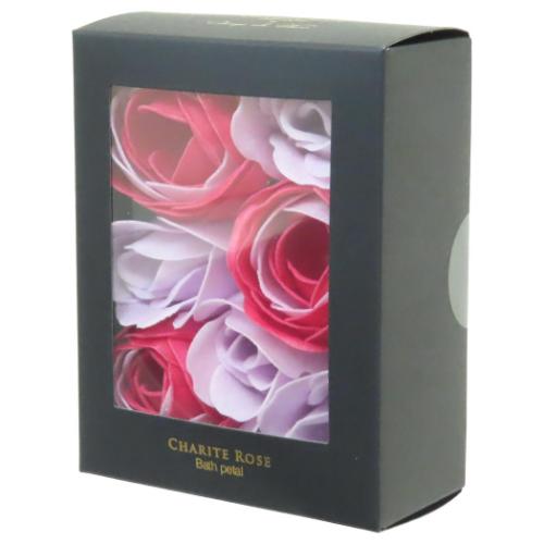 入浴剤 CHARITE ROSEシャリテローズ Bath petal mini Gloss Rose バスペタルミニ ノルコーポレーション ギフト お風呂雑貨 マシュマロポップ
