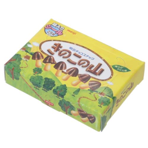 フレークシール きのこの山 箱フレークシール お菓子パッケージ funbox おもしろ雑貨 メール便可 マシュマロポップ