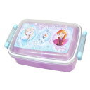 お弁当箱 アナと雪の女王 抗菌食洗機対応 ふわっとフタタイトランチボックス 450ml ディズニー スケーター 一段ランチボックス マシュマロポップ